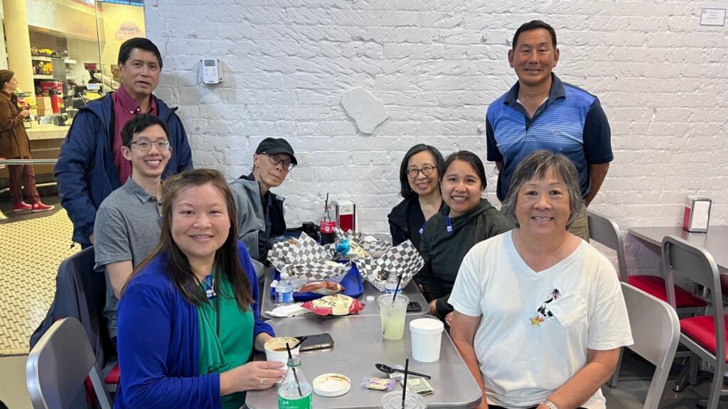Group picture during lunch break