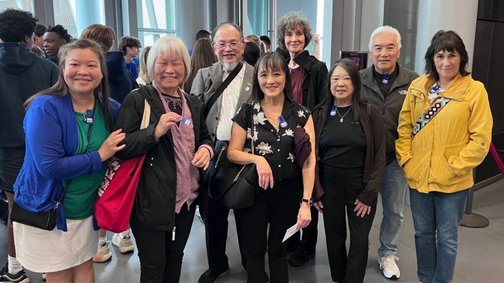 Group photo before tour of the National WII Museum in New Orleans