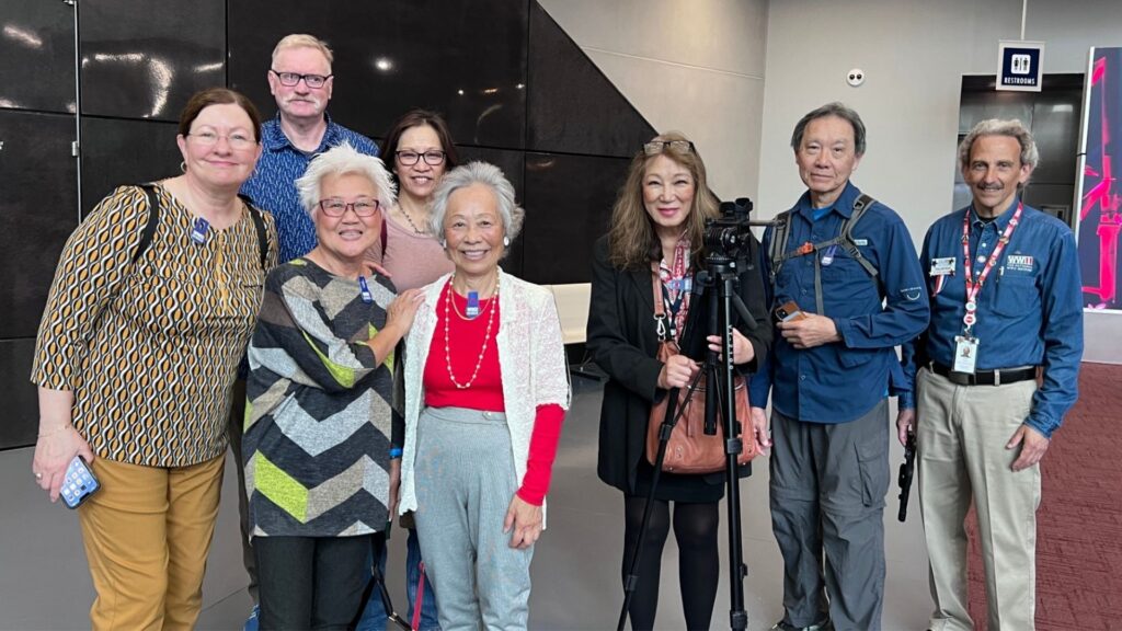 Group photo before tour of the National WII Museum in New Orleans