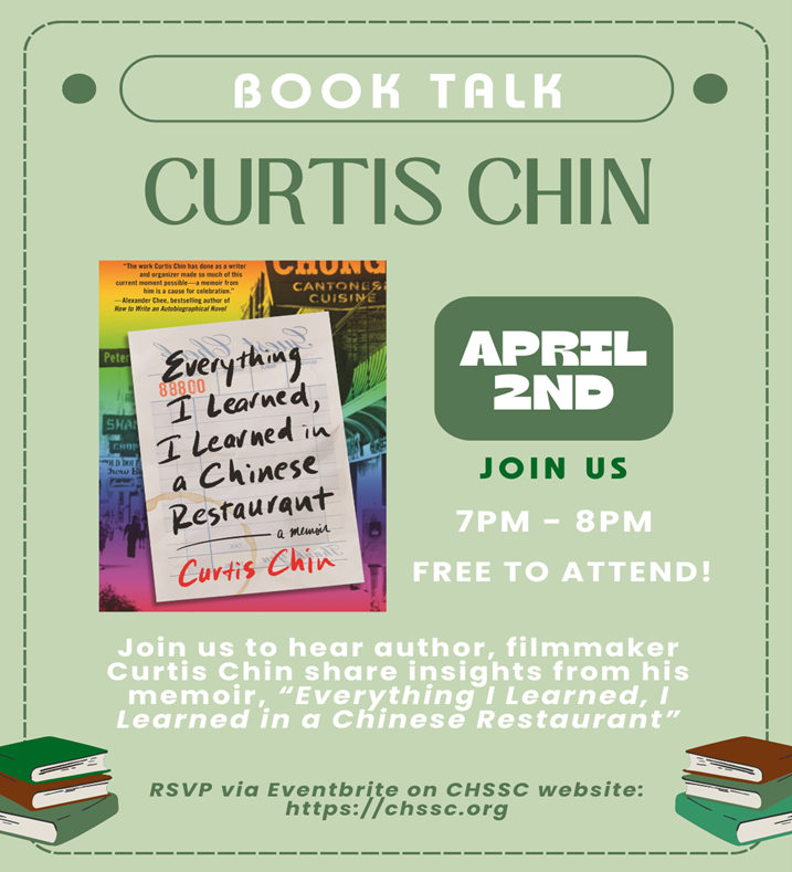 Curtis Chin Book Talk April 2025