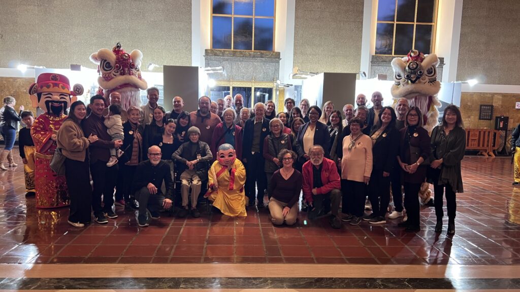 Photos from the Celebrating In Our Ancestors' Footsteps at Los Angeles Union Station Event - group photo