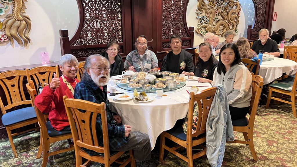 Lunch at Golden Dragon Restaurant after the Firecracker Run