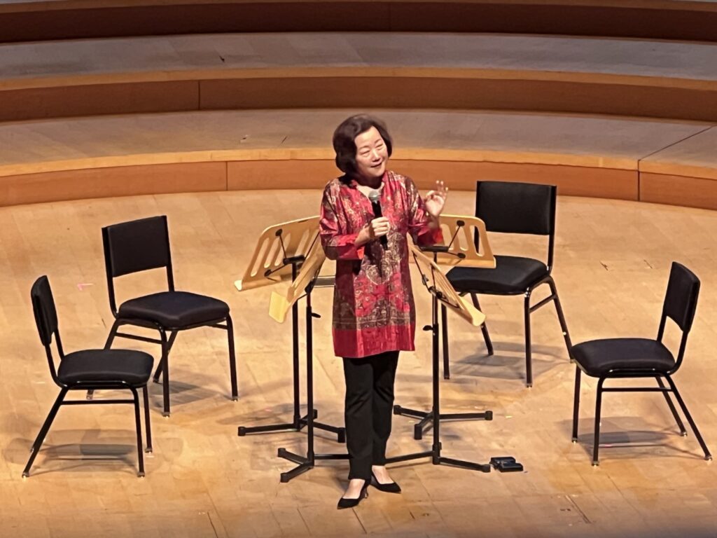 Emcee at Lunar New Year Concert