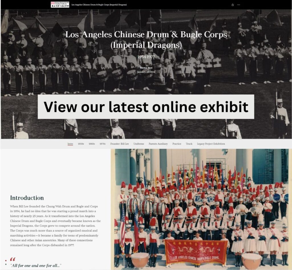 LA Chinese Drum & Bugle Corps StoryMap Popup
